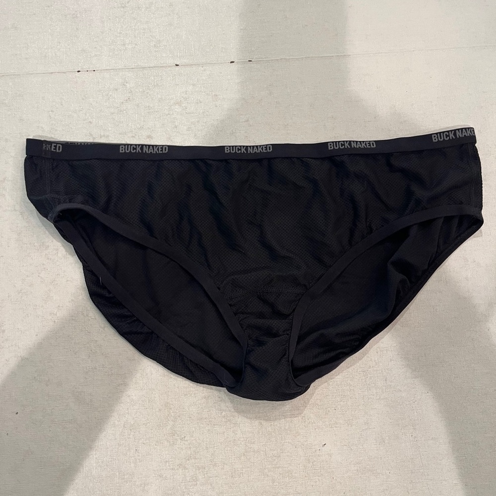 Duluth black Buck Naked Sweat wicking Briefs. GUC!